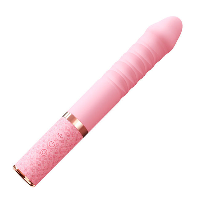 Automatic Telescopic Dildo Vibrator for Women