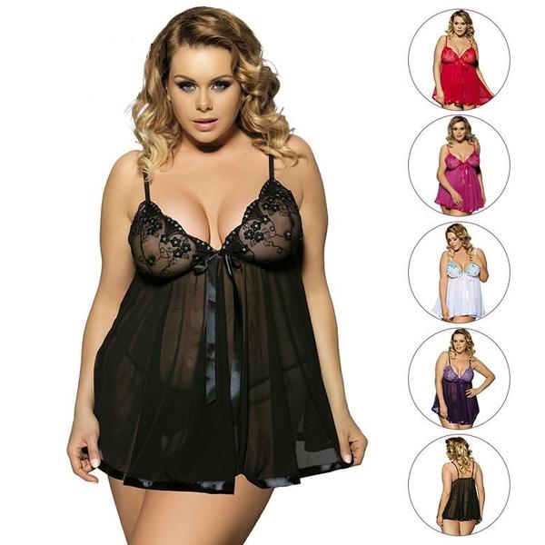 Plus Size Lingerie and Sleepwear